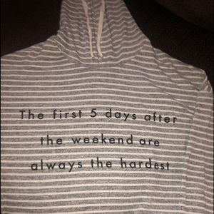 Long sleeve shirt with hood